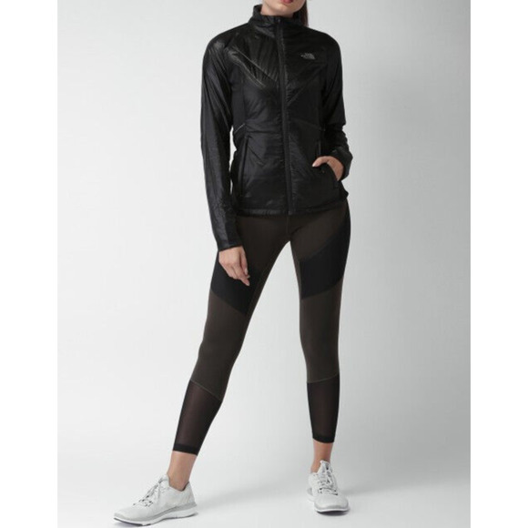 The North Face Flight Touji Jacket Black Full Zip Puffer Women's Small *Flawed - Picture 14 of 16